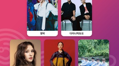 2025 구미아시아육상경기선수권대회 가수 라인업 영탁, 다이나믹듀오, 거미, 송소희, 엔플라잉 개회식 축하공연
